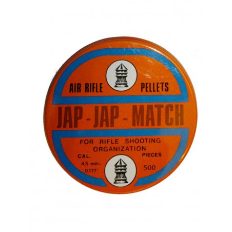 Plomb jap jap match 4,5 mm 500 pieces