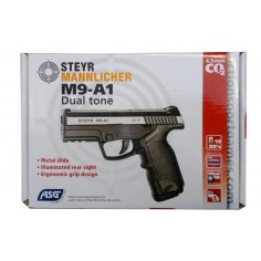 Steyr M9-A1 GNB dual tone metal slide 3,3j CO2 4,5mm 2