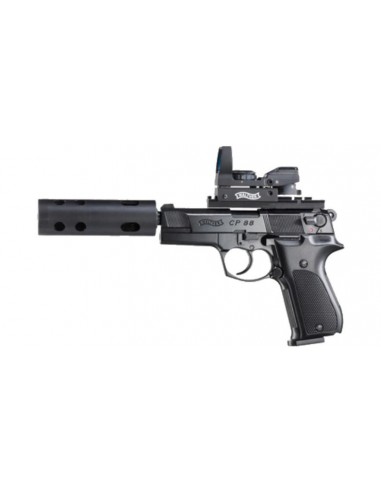 CP88-4 tactical walther +silencieux CO2 4,5mm