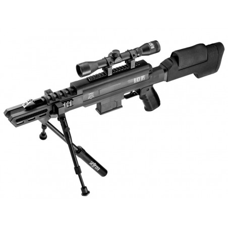 Carabine Black Ops Sniper Scope 4X32 Bipied Silencieux plomb 4,5 mm 20 J
