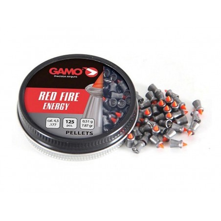 Plomb Red Fire Expansif Gamo 4,5 mm 125 pieces