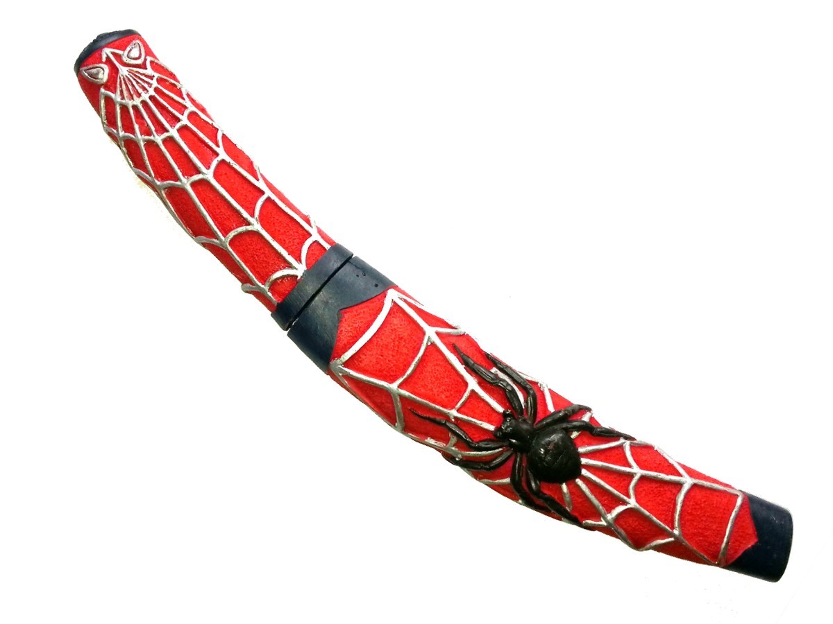 Couteau Spiderman Fourreau et Support Main de dans Coutellerie