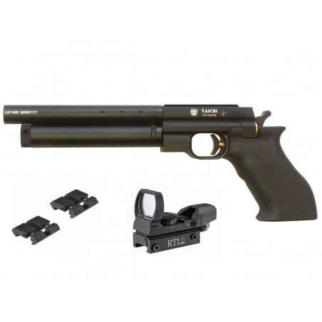 Pistolet Taichi Listone Red Dot Silencer 4,5 mm Plomb CO2