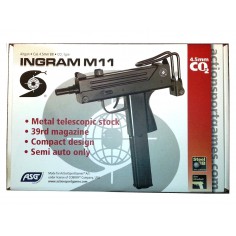 Ingram Cobray M11 CO2 4,5 mm billes acier 3,2 joules 2