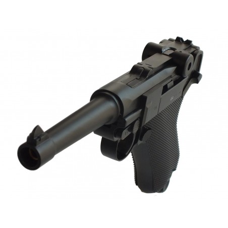 Luger P08 Full Metal Blowback KWC CO2 4.5mm Billes acier
