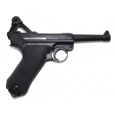 Luger P08 Full Metal Blowback KWC CO2 4.5mm Billes acier