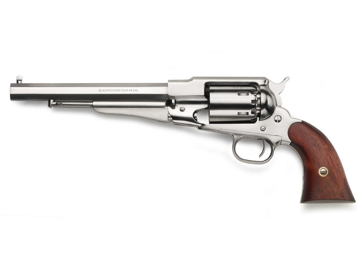 tout est de la faute de Thomas - Page 5 Revolver-1858-remington-nickele-poudre-noire-cal-44