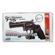 Dan Wesson 715 4'' Steel Grey GNB 3j CO2 4,5mm 2