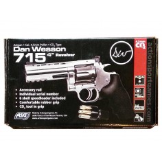 Dan Wesson 715 4'' Stainless GNB 3j CO2 4,5mm Plomb 2