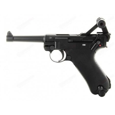 Luger P08 Full Metal Blowback Umarex CO2 4.5mm Billes acier 2,8 J