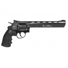 Dan Wesson 8'' Black Canon Rayé CO2 4,5mm plomb 3,5 J 2