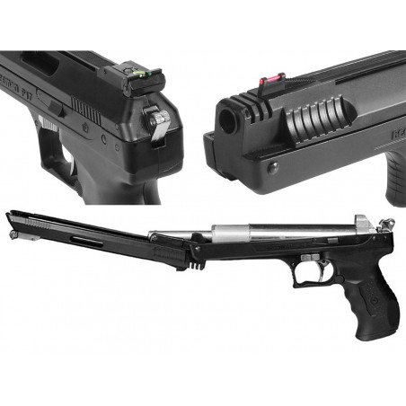Pistolet a air comprimé Beeman 2004E P17 Deluxe 4,5mm plomb