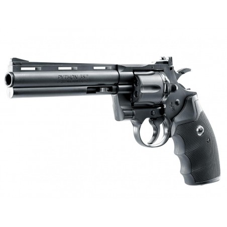 Revolver 6 "  Colt Python 357 magnum CO2 4,5mm Billes acier et Plomb