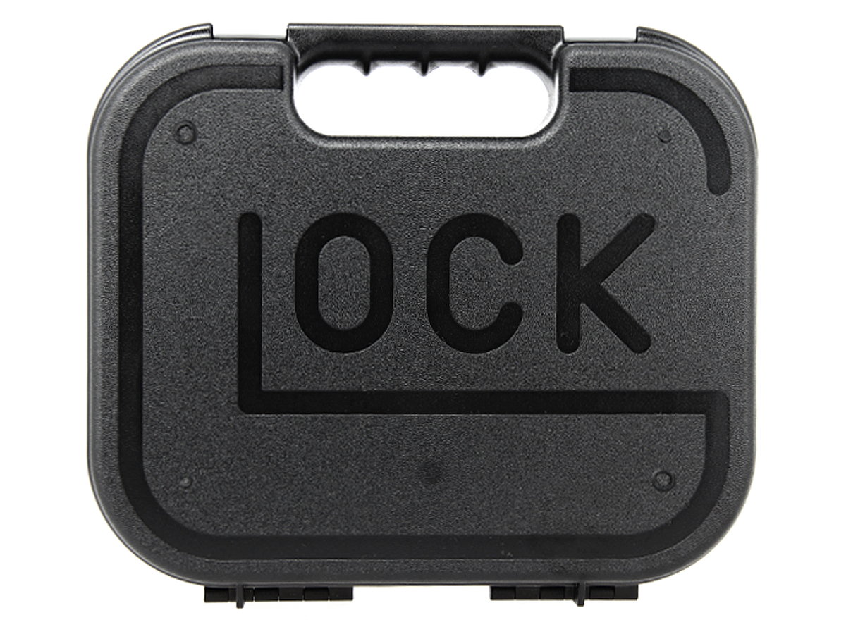Mallette De Transport GLOCK Rembourrée – Pour Chasse, Plastique Noir, Neuve