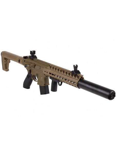 Carabine Sig Sauer MCX Tan 4,5 mm plomb CO2 30 coups