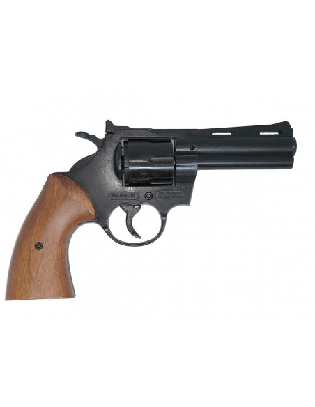 Revolver Python 357 cal 9 mm bronzé noir Crosse Bois Gen 2