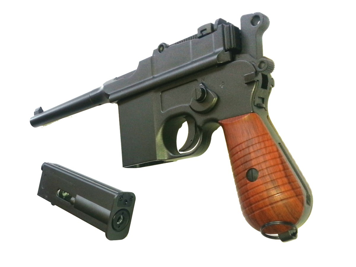 Mauser M712 Broomhandle Full Metal CO2 4,5mm Semi & Full Auto