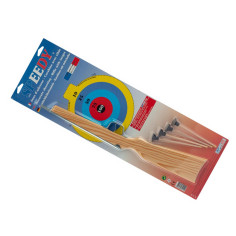 Carabine Flechettes Bois et Metal a Ressort 2