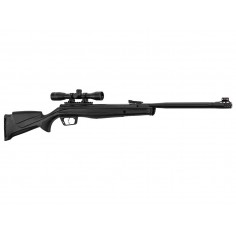 Carabine Beeman Canon Fluté Silencieux à air comprimé 20 J + lunette 4x32 2