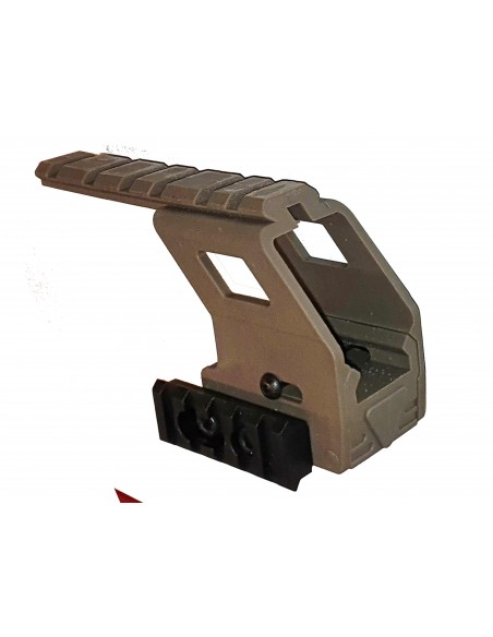 Montage 3 Rails Resine Polymere pour GS50