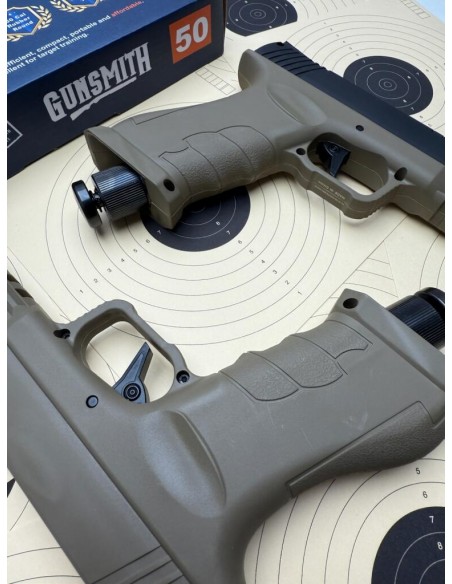 Pack defense GS50 V2 Black Tan Cal 50 Balles Caoutchouc CO2 18 Joules