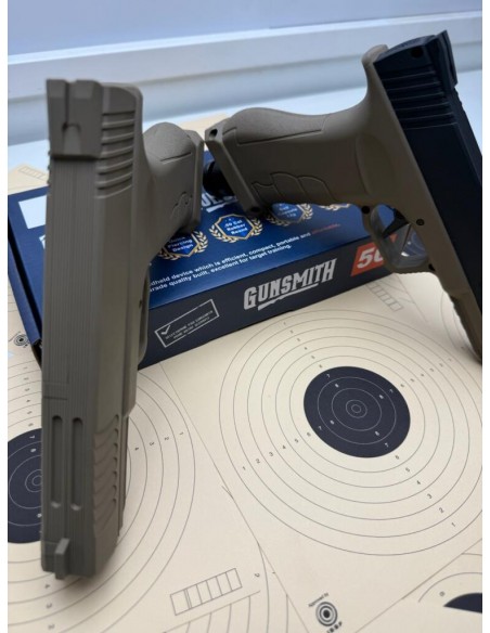 Pack defense GS50 V2 Tan Cal 50 Balles Caoutchouc CO2 18 Joules