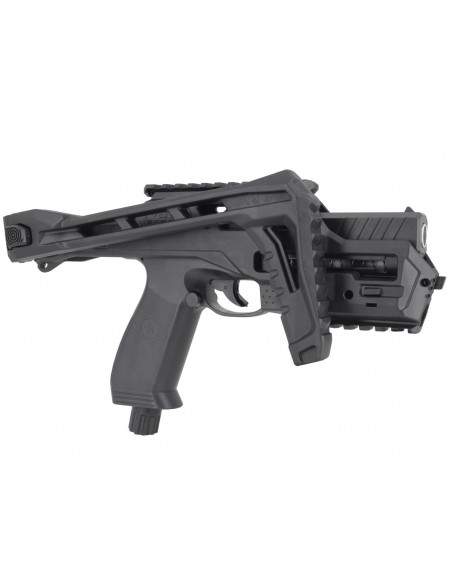 Combo Pistolet + Crosse Vesta Defense PDW50 Balles Caoutchouc Cal 50