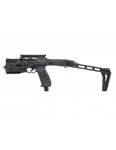 Combo Pistolet + Crosse Vesta Defense PDW50 Balles Caoutchouc Cal 50