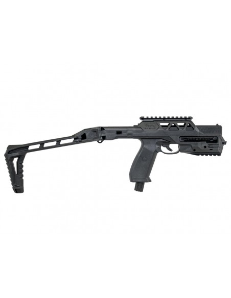 Combo Pistolet + Crosse Vesta Defense PDW50 Balles Caoutchouc Cal 50