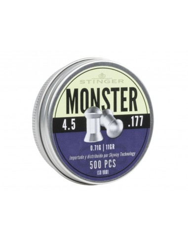 Plomb Monster 4,5 mm 0,71 gr 500 pieces Stinger