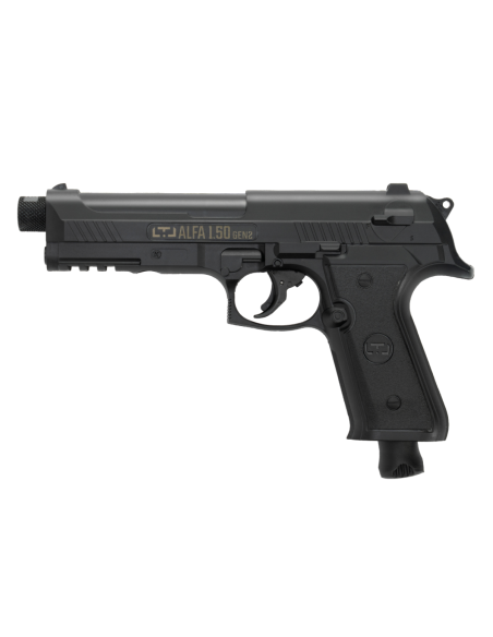 Pistolet Defense 19 Joules LTL Alfa 1.50 Gen 2 Balles Caoutchouc Cal 50