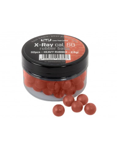 Billes Caoutchouc Lourde Cal 50 X-Ray 2,64 Gr X50